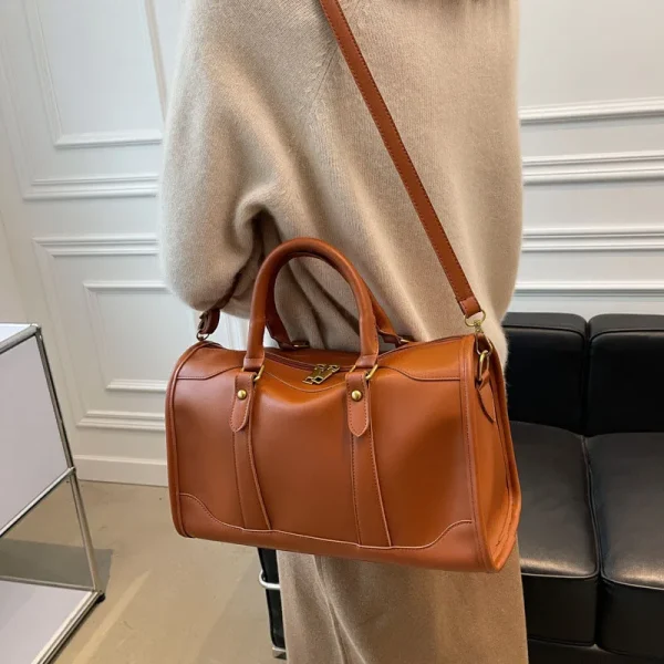 sac en cuir rétro corps-croix