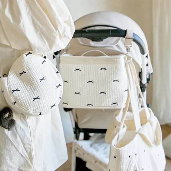 sac à langer bébé en poussette