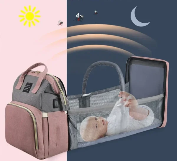 sac à dos moderne pour jeunes parents