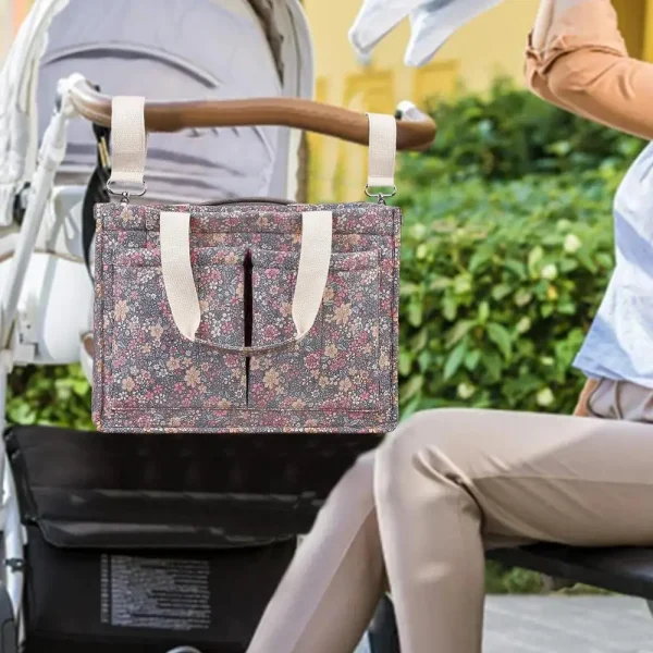 sac à langer fourre tout en tissu