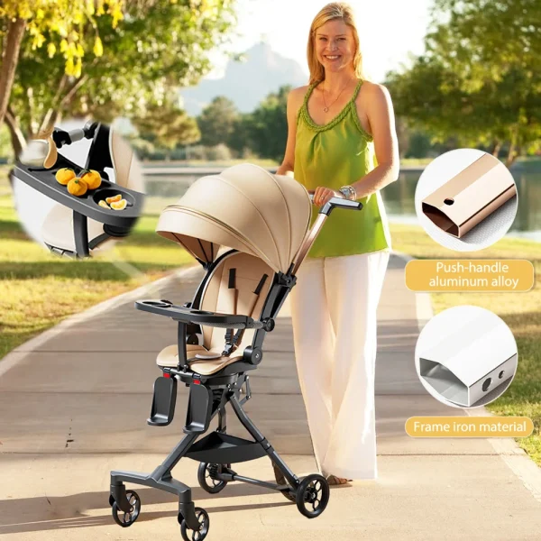 poussette haute pour bébé