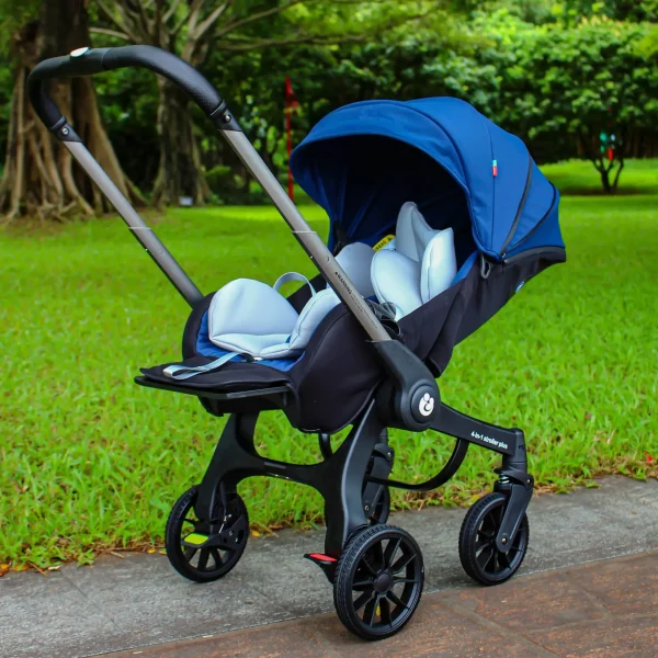 poussette bébé compacte 3 fonctions