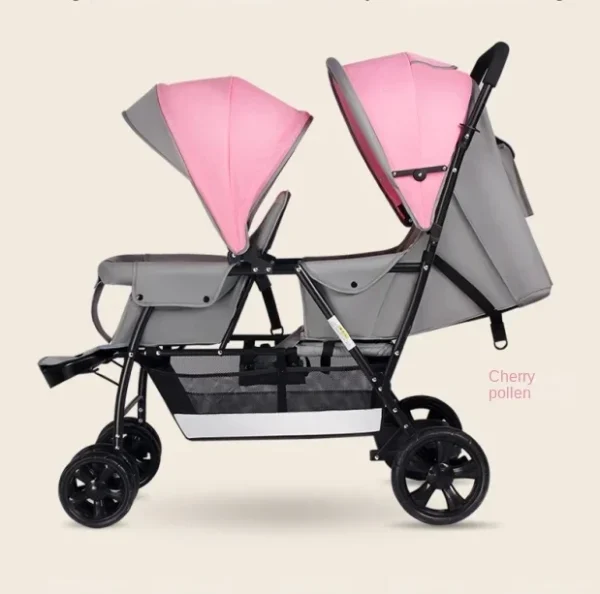 poussette pour jumeaux de taille égale
