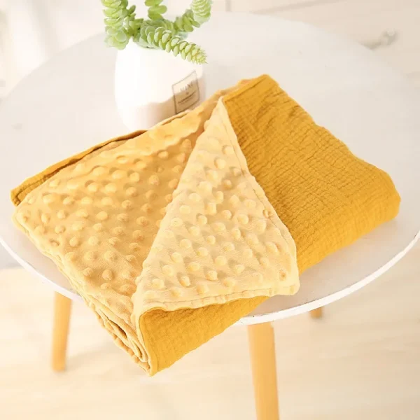 Couverture en coton unisexe