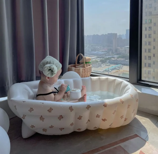 baignoire bébé gonflable