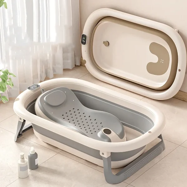 baignoire bébé à peau sensible